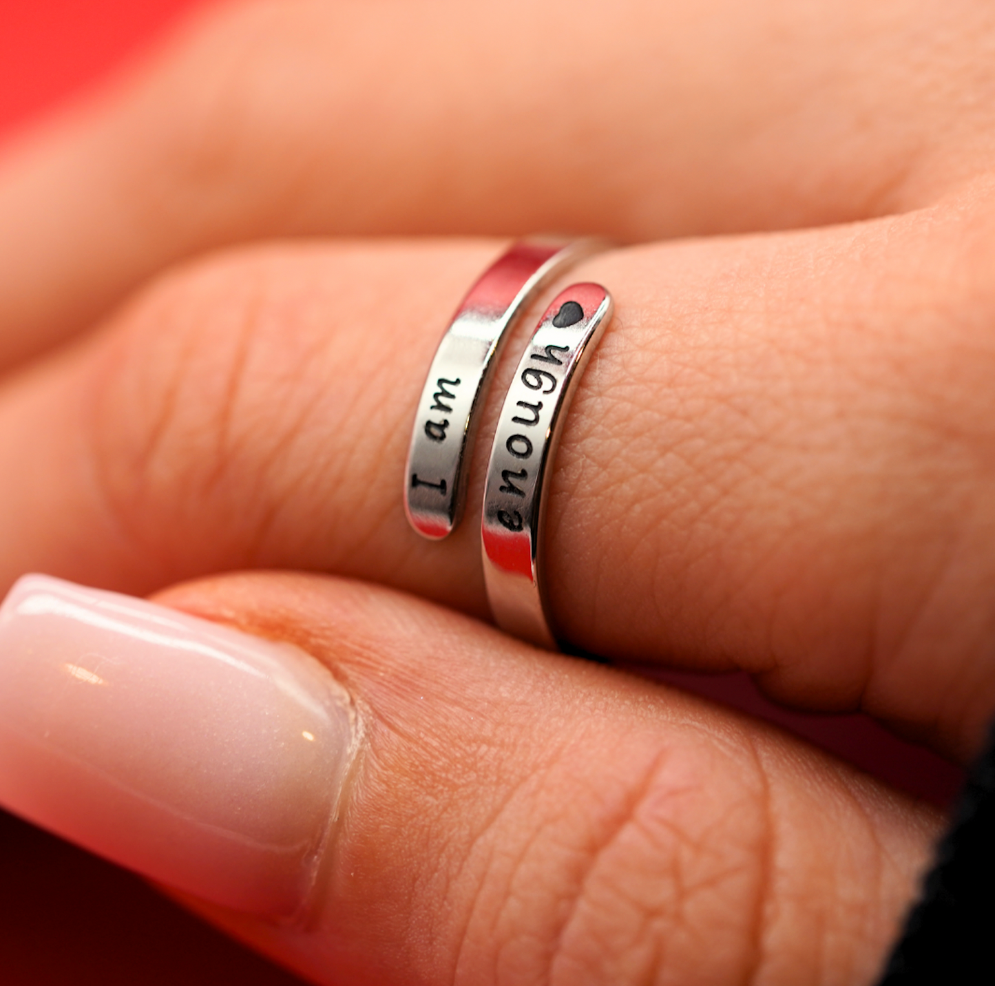 I Am Enough Ring - My Store