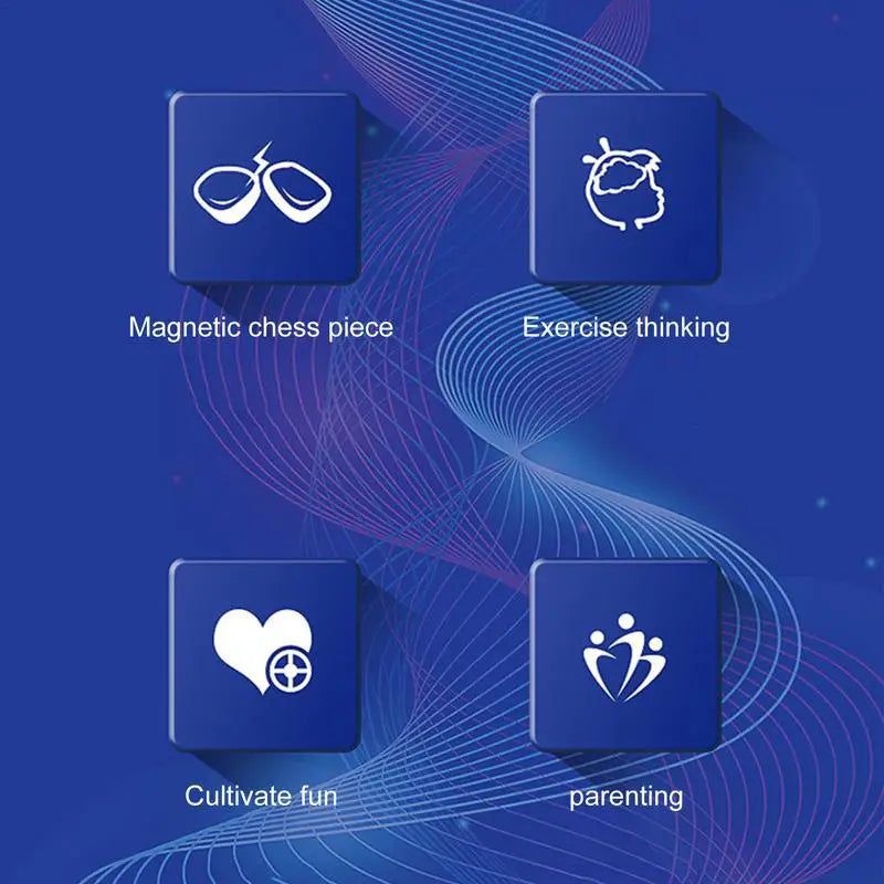Chess Board Game Magnetic Effect - My Store