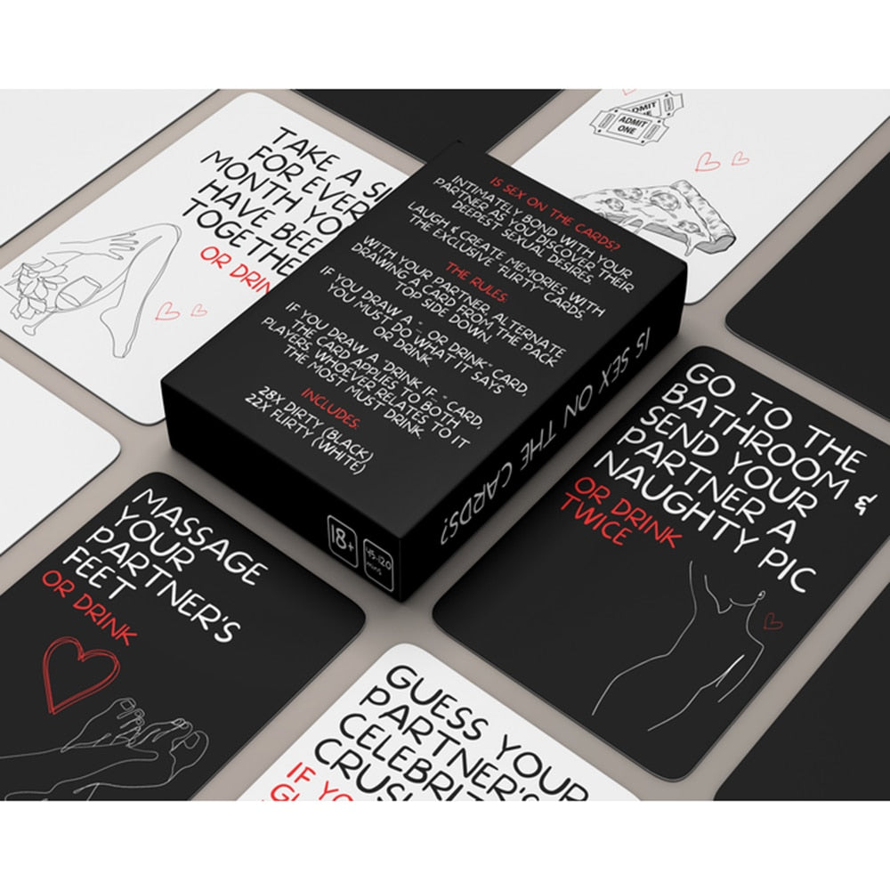 Drunk Desires Couples Drinking Card Game - My Store