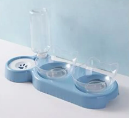 Anti-Tip Cat Bowl Feeder - My Store