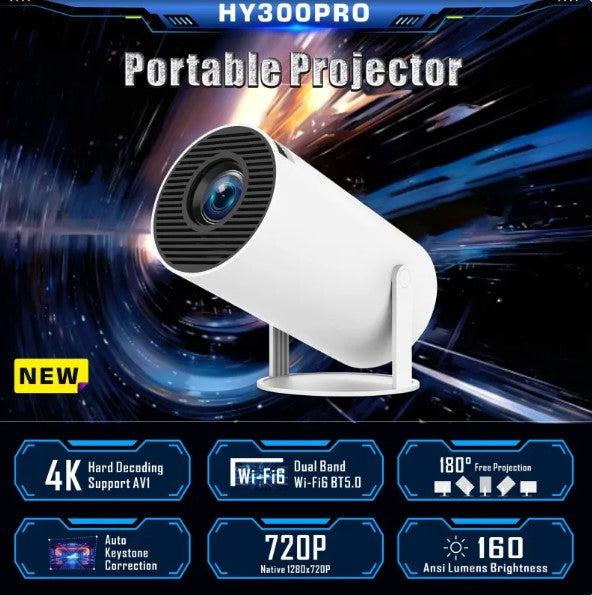 HY300 Pro Projector Home Theater - My Store