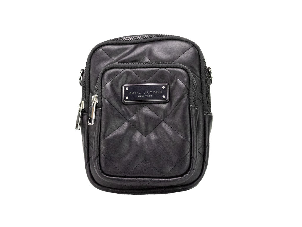 Marc Jacobs Pillow Small Black Quilted Leather Crossbody Bag - My Store